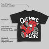 Bred 4s DopeSkill Toddler Kids T-shirt Out Here Being Cute Graphic