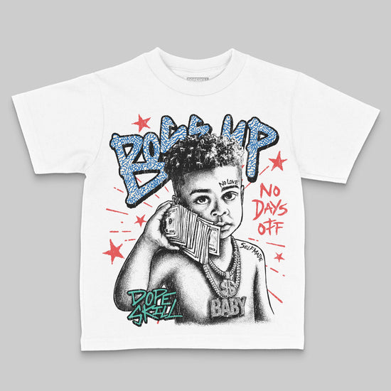 Jordan 3 Chalk DopeSkill Toddler Kids T-shirt Boss Up Graphic Streetwear - White