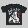 Jordan 3 Chalk DopeSkill Toddler Kids T-shirt Boss Up Graphic Streetwear - Black