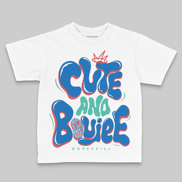 Jordan 3 Chalk DopeSkill Toddler Kids T-shirt Cute and Boujee Graphic Streetwear - White