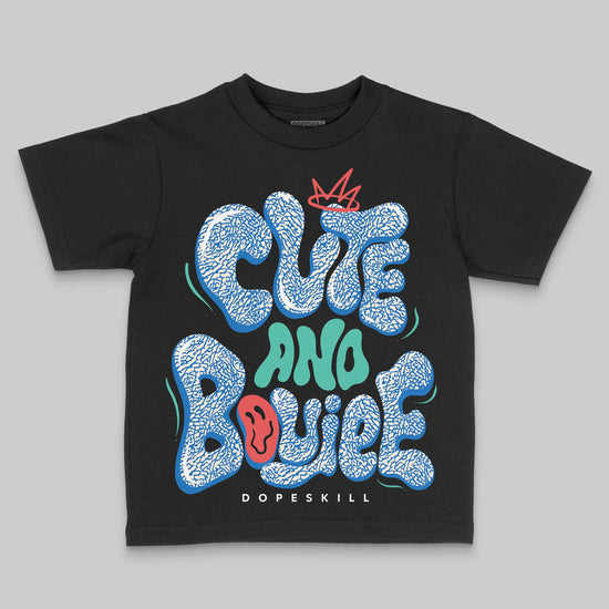 Jordan 3 Chalk DopeSkill Toddler Kids T-shirt Cute and Boujee Graphic Streetwear - Black