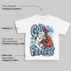 Chalk 3s DopeSkill Toddler Kids T-shirt God Made Me Perfect Graphic