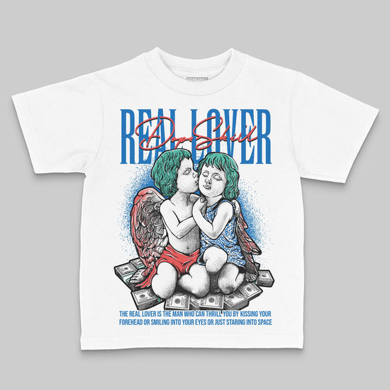 Jordan 3 Chalk DopeSkill Toddler Kids T-shirt Real Lover Graphic Streetwear - White