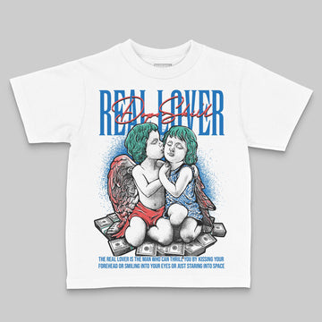 Jordan 3 Chalk DopeSkill Toddler Kids T-shirt Real Lover Graphic Streetwear - White