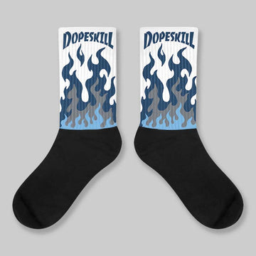 Flint 13s DopeSkill Sublimated Socks FIRE Graphic