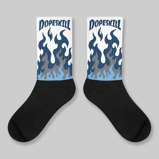 Flint 13s DopeSkill Sublimated Socks FIRE Graphic