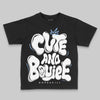 Jordan 6 Oreo DopeSkill Toddler Kids T-shirt Cute and Boujee Graphic Streetwear - Black