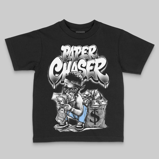 Jordan 6 Oreo DopeSkill Toddler Kids T-shirt Paper Chaser Boy Graphic Streetwear - Black