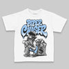 Jordan 6 Oreo DopeSkill Toddler Kids T-shirt Paper Chaser Boy Graphic Streetwear - White
