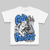 Jordan 1 High OG “Royal” DopeSkill Toddler Kids T-shirt God Made Me Perfect Graphic Streetwear - White