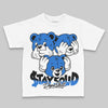 Jordan 1 High OG “Royal” DopeSkill Toddler Kids T-shirt Stay Solid Graphic Streetwear - White