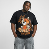 'Orange Citrus' 3s DopeSkill T-Shirt Smile Through The Pain Graphic