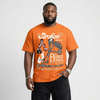 'Orange Citrus' 3s DopeSkill T-Shirt Broken Bones Graphic