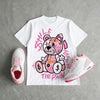 Spring Flowers 3s DopeSkill T-Shirt Smile Through The Pain Graphic