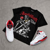Fire Red “Black Tongue” 5s DopeSkill T-Shirt Ambition Graphic