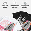 Spring Flowers 3s DopeSkill T-Shirt Real Ones Move In Silence Graphic