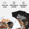 'Orange Citrus' 3s DopeSkill T-Shirt Stressless Graphic