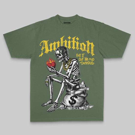 Ambition DopeSkill Premium T-shirt Streetwear - Moss