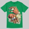 'Prosperous Hands' DopeSkill Graphic T-Shirt Streetwear - Irish Green