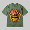 Hellfire DopeSkill Premium T-shirt Streetwear - Moss