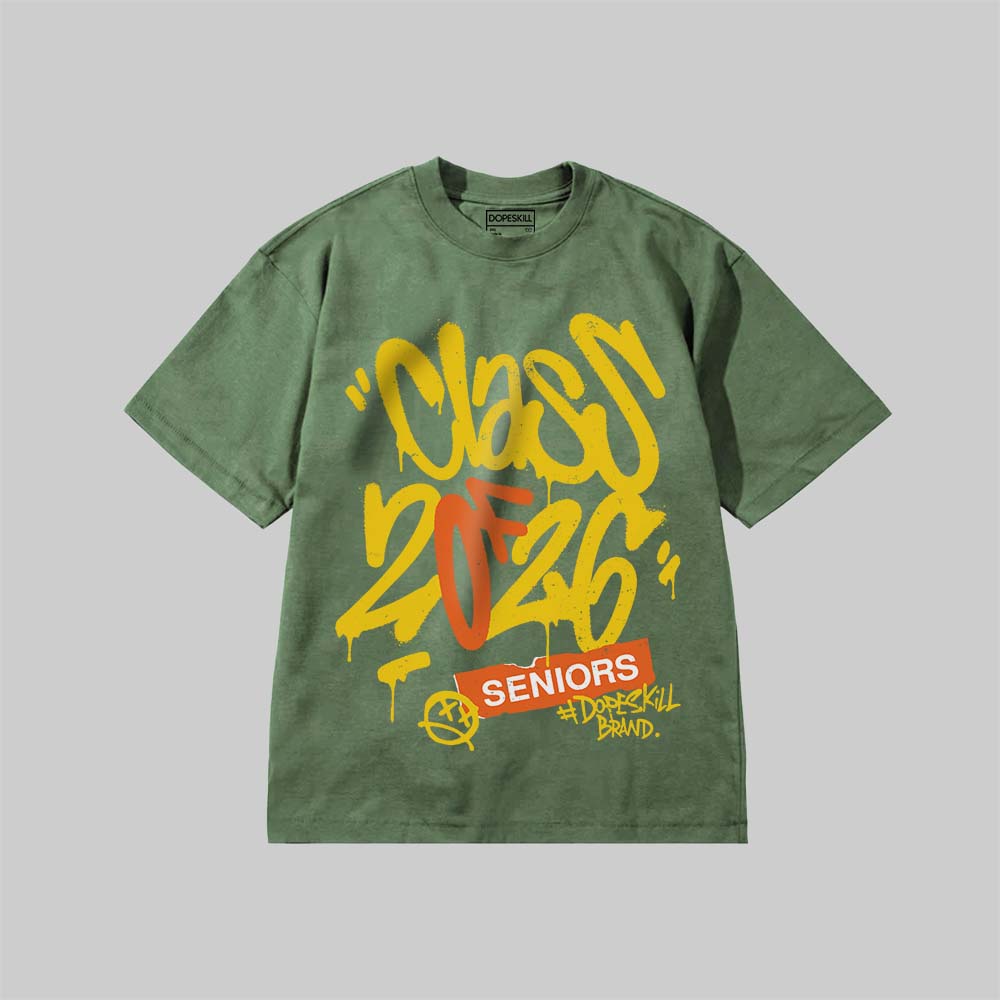 Class of 2026 DopeSkill Premium T-shirt Streetwear - Moss