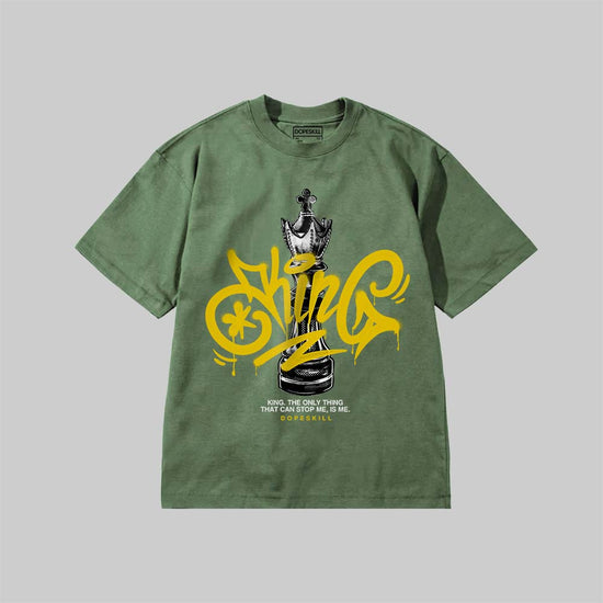 King Chess DopeSkill Premium T-shirt Streetwear - moss