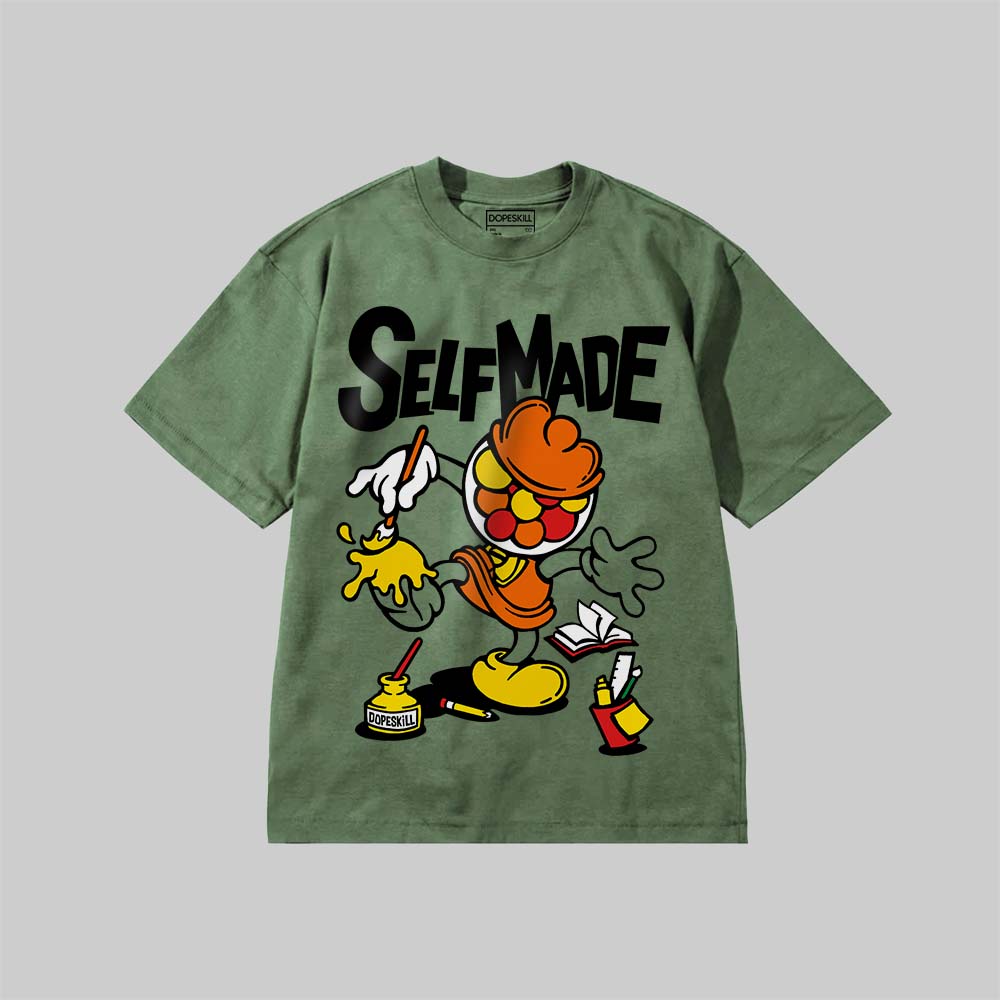 Self Made DopeSkill Premium T-shirt Streetwear - moss