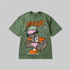 No Luck, All Hustle DopeSkill Premium T-shirt Streetwear - Moss