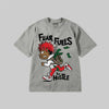 Fear Fuels The Hustle DopeSkill Premium T-shirt Streetwear - Grey