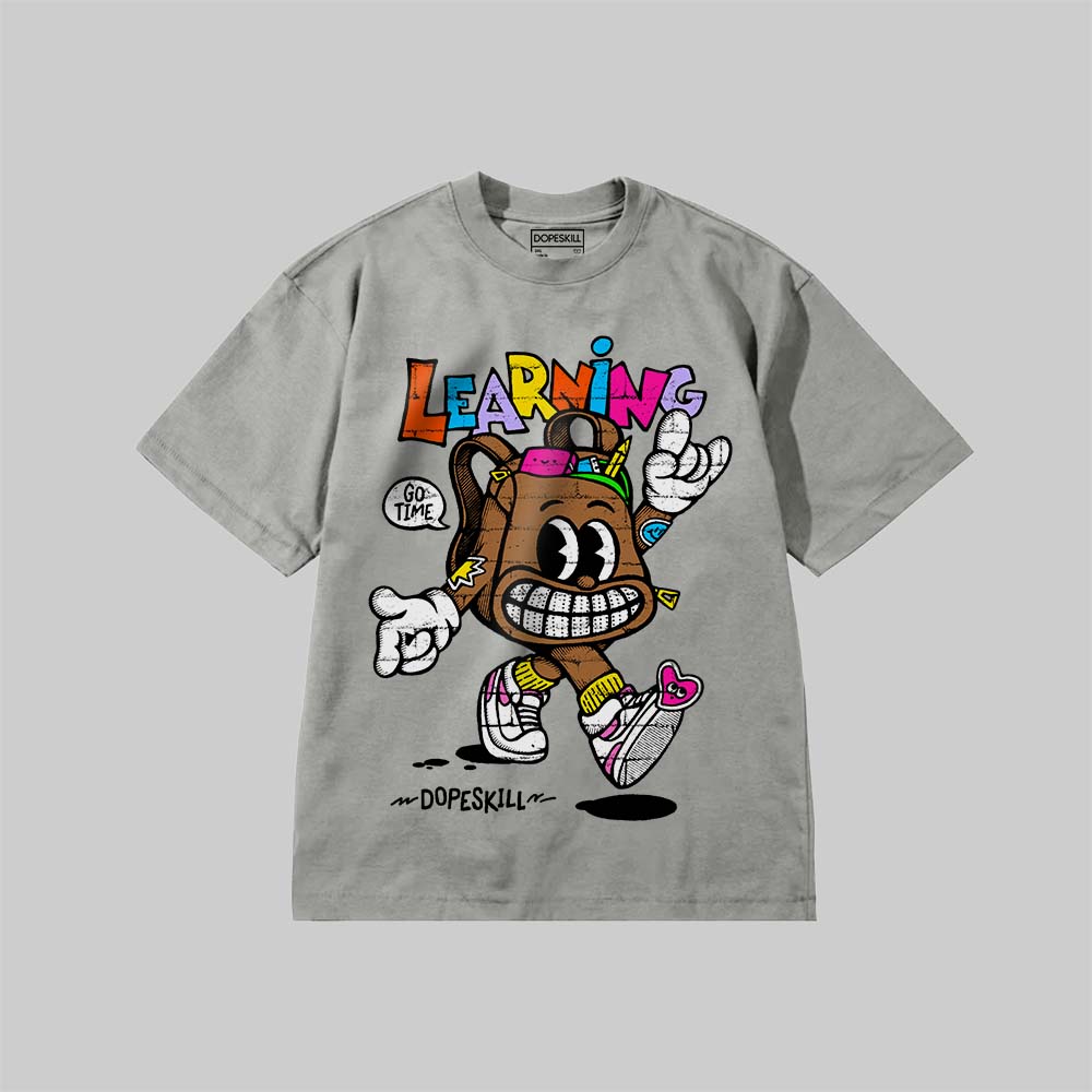 Learning DopeSkill Premium T-shirt Streetwear - Grey