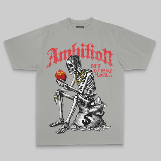 Ambition DopeSkill Premium T-shirt Streetwear - Grey