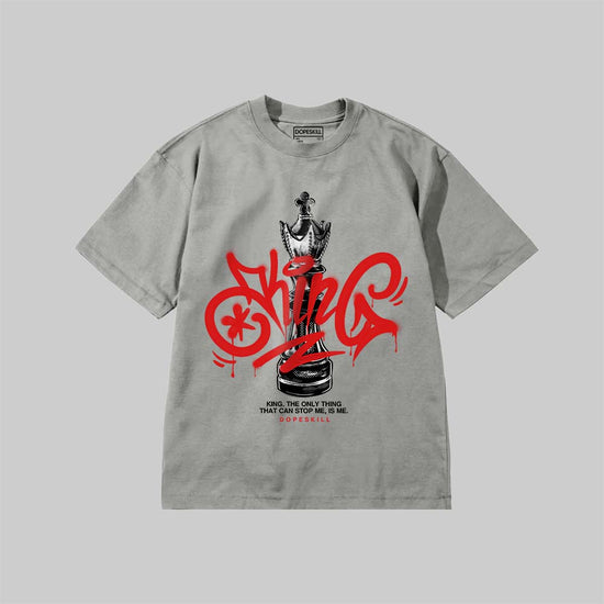 King Chess DopeSkill Premium T-shirt Streetwear - grey