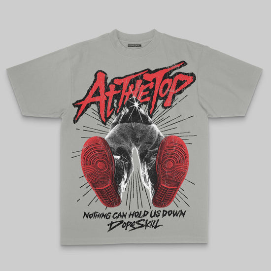 Grey Oversize Print Nothing Can Hold US Down DopeSkill Graphic Premium T-shirt Streetwear - Grey