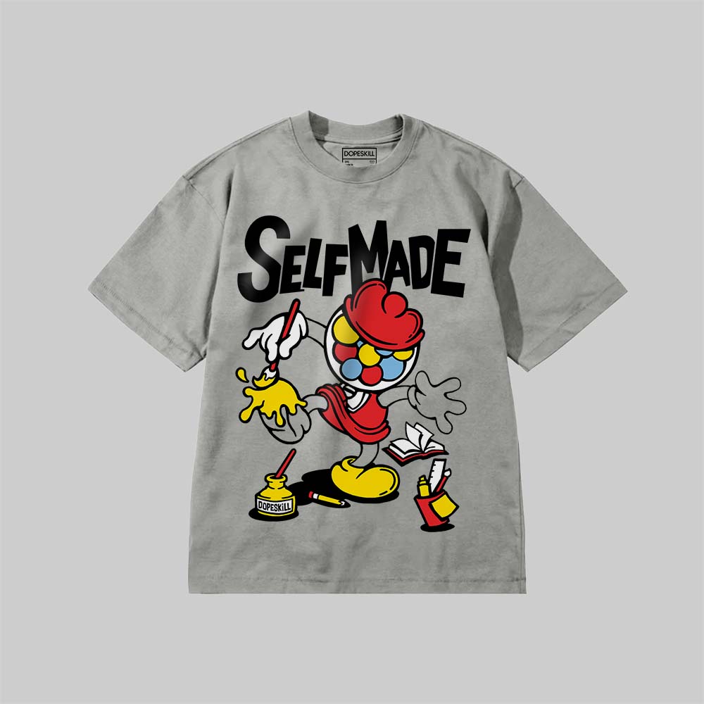 Self Made DopeSkill Premium T-shirt Streetwear - Grey