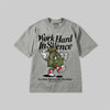 Work Hard In Silence DopeSkill Premium T-shirt Streetwear - Grey