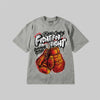 Fight For Right DopeSkill Premium T-shirt Streetwear - Grey