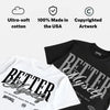 “Cap And Gown” 6s DopeSkill T-Shirt Better Myself Graphic