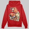 'Prosperous Hands' DopeSkill Graphic Hoodie Streetwear - Red