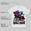 Rare Air 4s DopeSkill Toddler Kids T-shirt Born To Be Rich Graphic