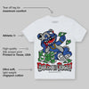 Lucky Shorts 3s DopeSkill Toddler Kids T-shirt Born To Be Rich Graphic