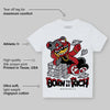 Ferrari 14s DopeSkill Toddler Kids T-shirt Born To Be Rich Graphic