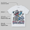 Cobalt Bliss 3s DopeSkill Toddler Kids T-shirt Born To Be Rich Graphic