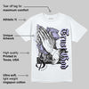 AJ 11 Low Pure Violet DopeSkill T-Shirt Trust God Graphic