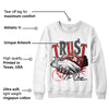 Gym Red 9s DopeSkill Sweatshirt Trust No One Graphic