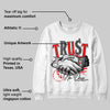 Cherry 12s DopeSkill Sweatshirt Trust No One Graphic