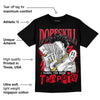 Red Thunder 4s DopeSkill T-shirt Sorry I've Been Trappin Graphic