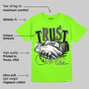 Neon Green Collection DopeSkill Neon Green T-shirt Trust No One Graphic