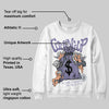 Indigo Haze 5s DopeSkill Sweatshirt Money Bag Coming Up Graphic