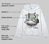 Seafoam 4s DopeSkill Hoodie Sweatshirt Trust No One Graphic