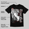 AJ Spizike Bred DopeSkill T-Shirt Trust God Graphic